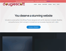 Tablet Screenshot of dougiescott.com